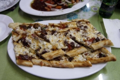 Nach dem Bummel gibt es Pide